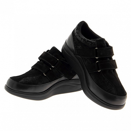 Полуботинки ортопедические Сурсил-Орто женские 141624W черные. Изображение 4 из 4