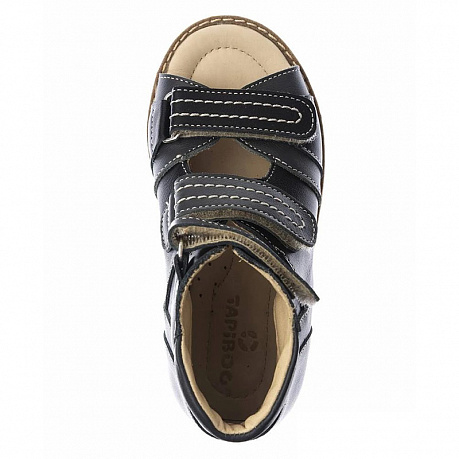 Сандали Тапибу для мальчиков FT-26016.19-SL12O.01 василек/черный. Изображение 2 из 5