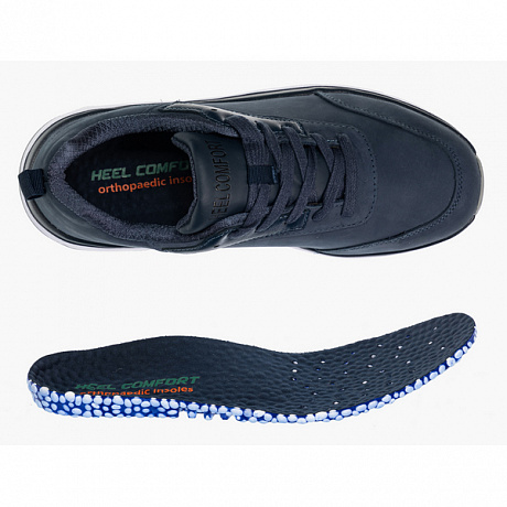 Кроссовки ортопедические Heel Comfort мужские HC-23075 синие. Изображение 6 из 6