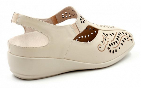 Босоножки ортопедические Ортомода женские 8153 бежевые. Изображение 3 из 4